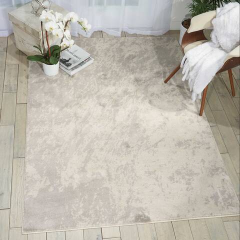 Nourison Maxell Beige 93 X 129 Area Rug 805-100648 Image 3
