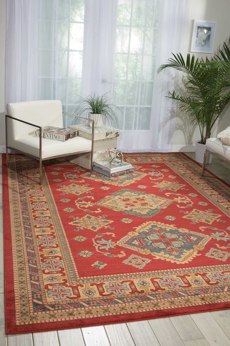 Nourison MAYMANA Red 710 X 1010 Area Rug 99446280794 805-100652 Image 1