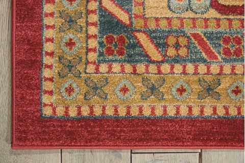 Nourison MAYMANA Red 710 X 1010 Area Rug 99446280794 805-100652 Image 3