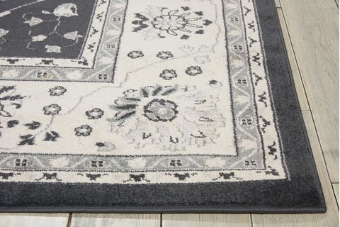 Nourison MAYMANA Grey 710 X 1010 Area Rug 99446280886 805-100657 Image 2