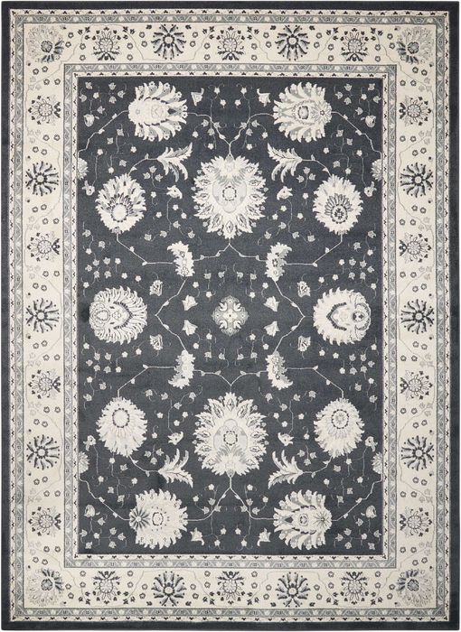 Nourison MAYMANA Grey 710 X 1010 Area Rug 99446280886 805-100657 Image 0
