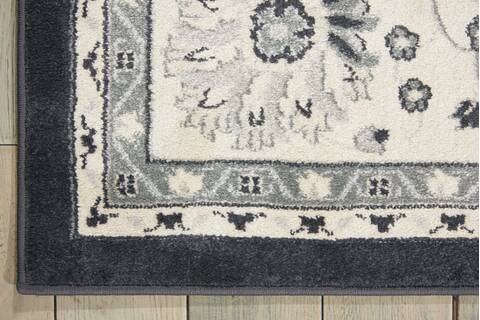 Nourison Maymana Grey 93 X 129 Area Rug 805-100658 Image 1