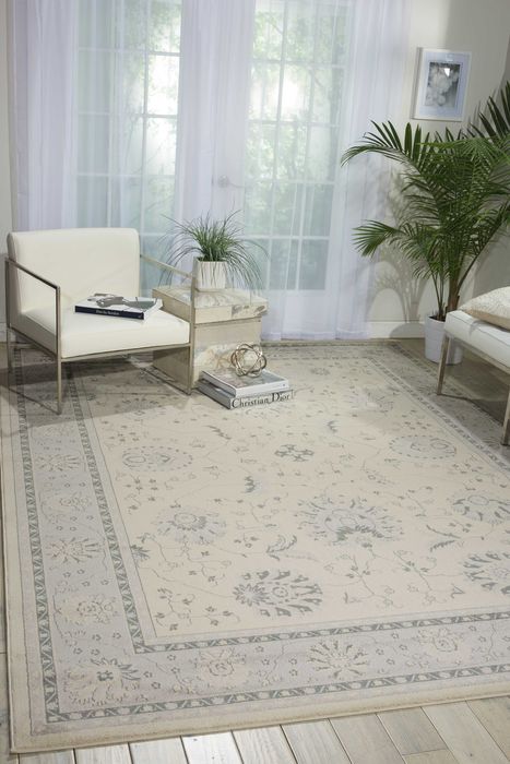 Nourison MAYMANA Beige 93 X 129 Area Rug 99446280978 805-100663 Image 1