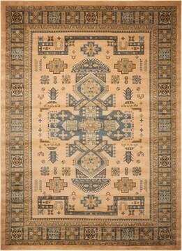 Nourison Maymana Brown Rectangle 9x13 ft Polypropylene Carpet 100698