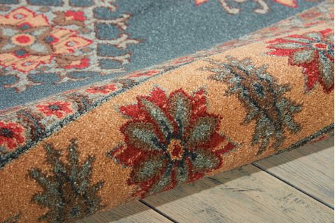 Nourison MAYMANA Blue 710 X 1010 Area Rug 99446281456 805-100707 Image 4