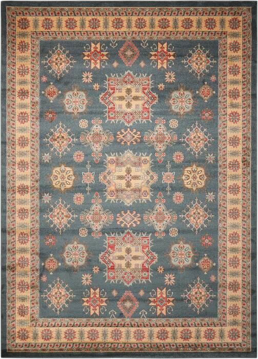 Nourison Maymana Blue 93 X 129 Area Rug 805-100708 Image 0