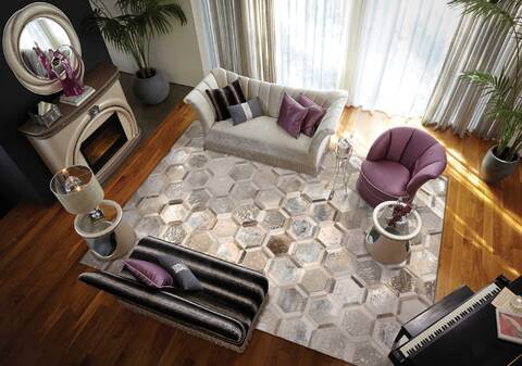 Nourison City Chic Grey 53 X 75 Area Rug 805-100763 Image 3