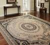 Nourison Platine Beige 53 X 75 Area Rug  805-100772 Thumb 3