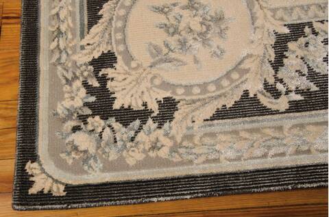 Nourison Platine Grey 53 X 75 Area Rug 805-100776 Image 1