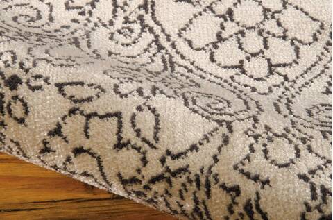 Nourison Platine Grey 76 X 106 Area Rug 805-100781 Image 2