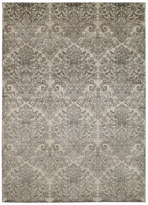 Nourison Platine Grey 76 X 106 Area Rug 805-100781 Image 3