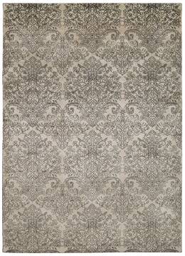 Nourison Platine Grey Rectangle 8x10 ft Lucxelle Carpet 100781