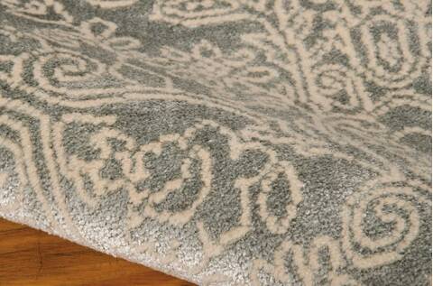 Nourison Platine Grey 53 X 75 Area Rug 805-100784 Image 2