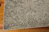 Nourison Platine Grey 53 X 75 Area Rug  805-100784 Thumb 1