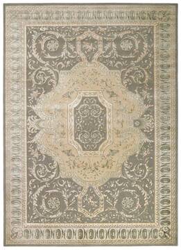 Nourison Platine Grey 5'3" X 7'5" Area Rug  805-100792