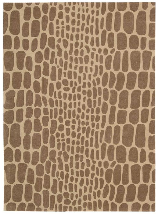 Michael Amini MA04 ZAMBIANA Beige 80 X 106 Area Rug 99446243706 805-100809 Image 0
