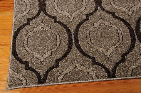 Nourison Glistening Nights Grey 910 X 130 Area Rug 805-100845 Image 1