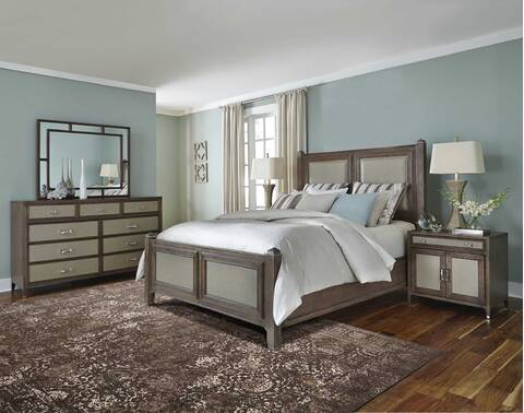 Nourison Glistening Nights Grey 79 X 106 Area Rug 805-100854 Image 3