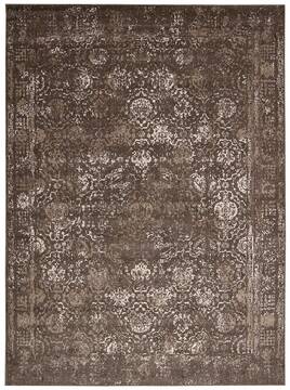 Nourison Glistening Nights Grey Rectangle 8x10 ft Polypropylene Carpet 100854