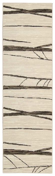 Michael Amini MA05 GLISTNING NGHTS Beige Runner 22 X 76 Area Rug 99446280497 805-100866 Image 1
