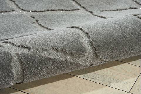 Nourison Gleam Grey 710 X 106 Area Rug 805-100874 Image 2