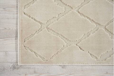 Nourison Gleam Beige Runner 22 X 76 Area Rug 805-100876 Image 1