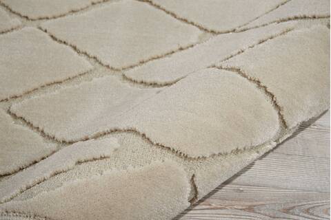 Nourison Gleam Beige Runner 22 X 76 Area Rug 805-100876 Image 2