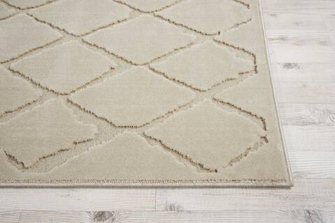 Nourison Gleam Beige Runner 22 X 76 Area Rug 805-100876 Image 4