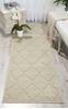 Nourison Gleam Beige Runner 22 X 76 Area Rug  805-100876 Thumb 3