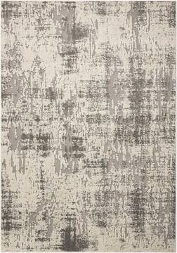 Nourison Gleam Beige Rectangle 5x7 ft Polyester Carpet 100883