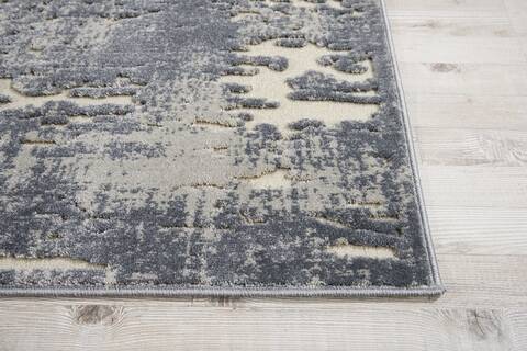 Nourison Gleam Grey Runner 22 X 76 Area Rug 805-100886 Image 4