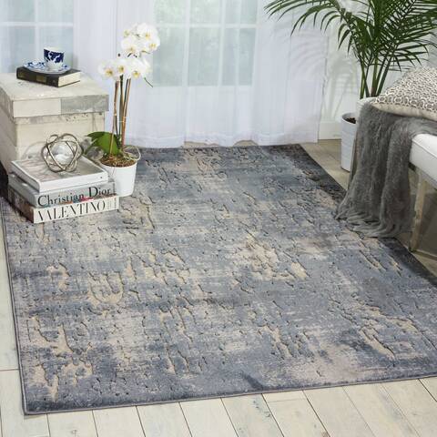 Nourison Gleam Grey 53 X 73 Area Rug 805-100888 Image 3