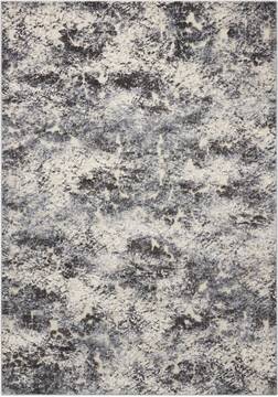 Nourison Gleam Beige Rectangle 5x7 ft Polyester Carpet 100898
