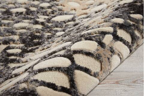 Nourison Gleam Beige Runner 22 X 76 Area Rug 805-100901 Image 2