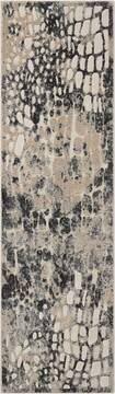 Nourison Gleam Beige Runner 2'2" X 7'6" Area Rug  805-100901