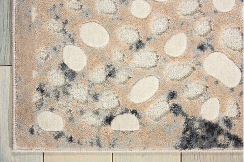 Nourison Gleam Beige 710 X 106 Area Rug 805-100904 Image 1