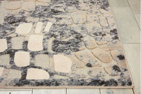 Nourison Gleam Beige 710 X 106 Area Rug 805-100904 Image 4