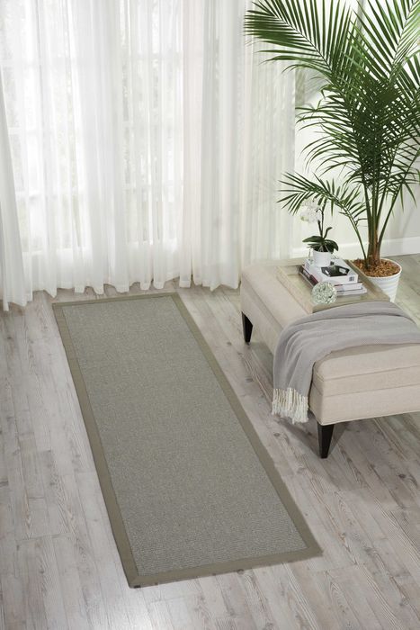 Michael Amini MA70 BRILLIANCE Grey Runner 23 X 76 Area Rug 841491103289 805-100925 Image 1