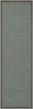 Michael Amini MA70 BRILLIANCE Grey Runner 2'3" X 7'6" Area Rug 841491103289 805-100925