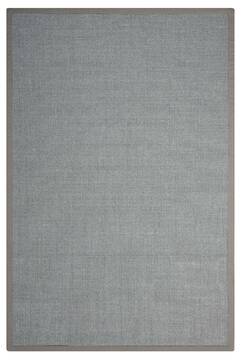 Nourison Brilliance Grey Rectangle 5x8 ft Sisal Carpet 100927