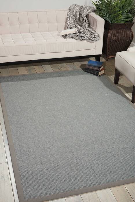 Nourison Brilliance Grey 80 X 100 Area Rug 805-100928 Image 3