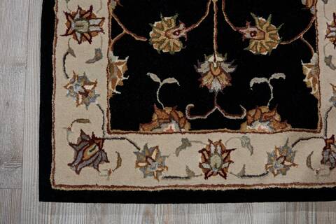 Nourison Serenade Black Runner 23 X 76 Area Rug 805-100931 Image 1