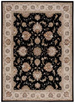 Nourison Serenade Black Rectangle 4x6 ft Lucxelle Carpet 100932