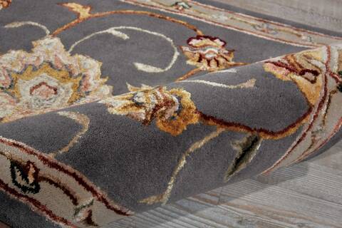 Nourison Serenade Grey Runner 23 X 76 Area Rug 805-100956 Image 2
