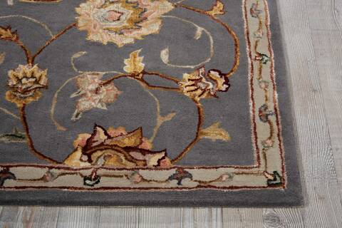 Nourison Serenade Grey Runner 23 X 76 Area Rug 805-100956 Image 4