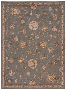 Nourison Serenade Grey 3'9" X 5'9" Area Rug  805-100957