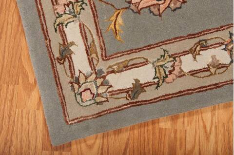 Nourison Serenade Grey 53 X 75 Area Rug 805-100958 Image 1