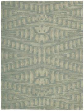 Nourison Moda Brown Rectangle 4x6 ft Wool Carpet 100978