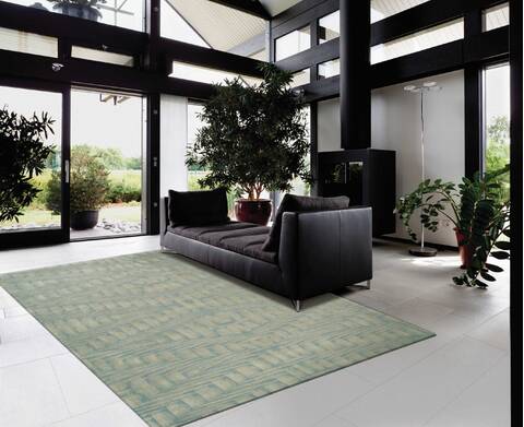 Nourison Moda Brown 76 X 96 Area Rug 805-100980 Image 3