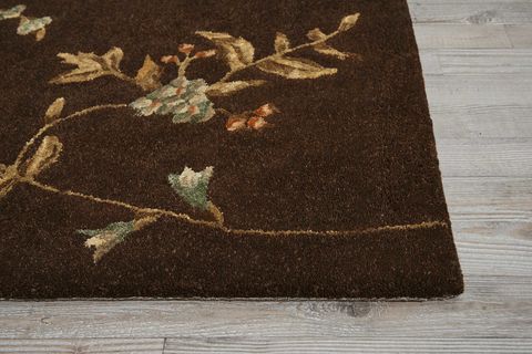 Nourison MODERN ELEGANCE Brown Runner 23 X 80 Area Rug 99446044686 805-101018 Image 2